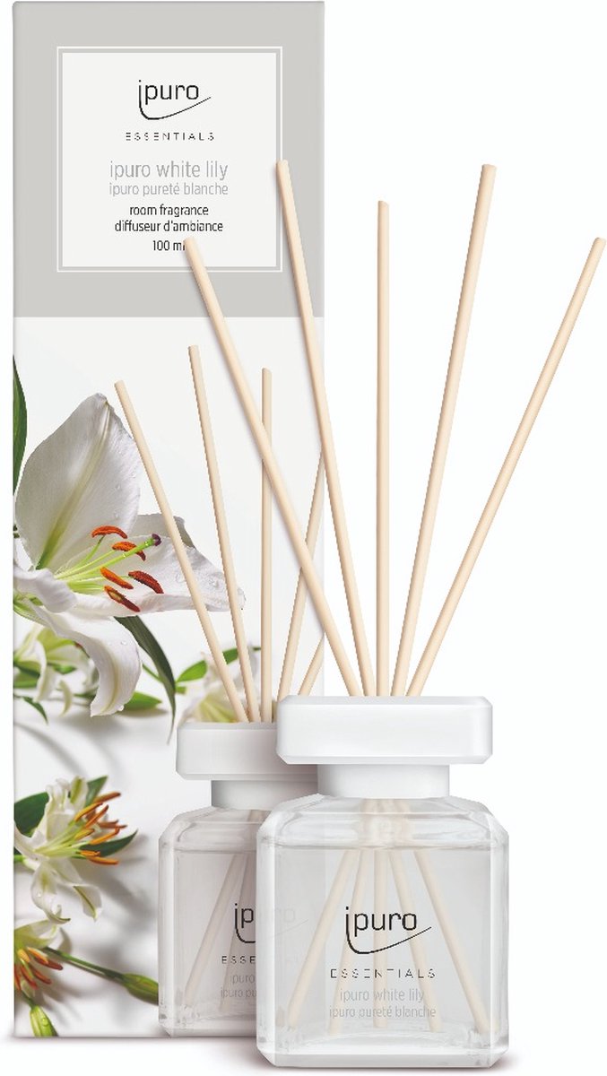Goedkoopste Ipuro Geurstokjes Essentials White Lily 100 ml