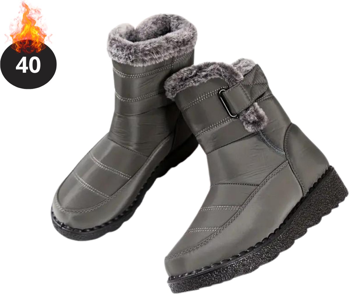 Livano Snowboots Sneeuwschoenen Sneeuwboots Heren Wintersport Ski Skischoenen Koffie 40 Buiten Antislip Winter Bruin