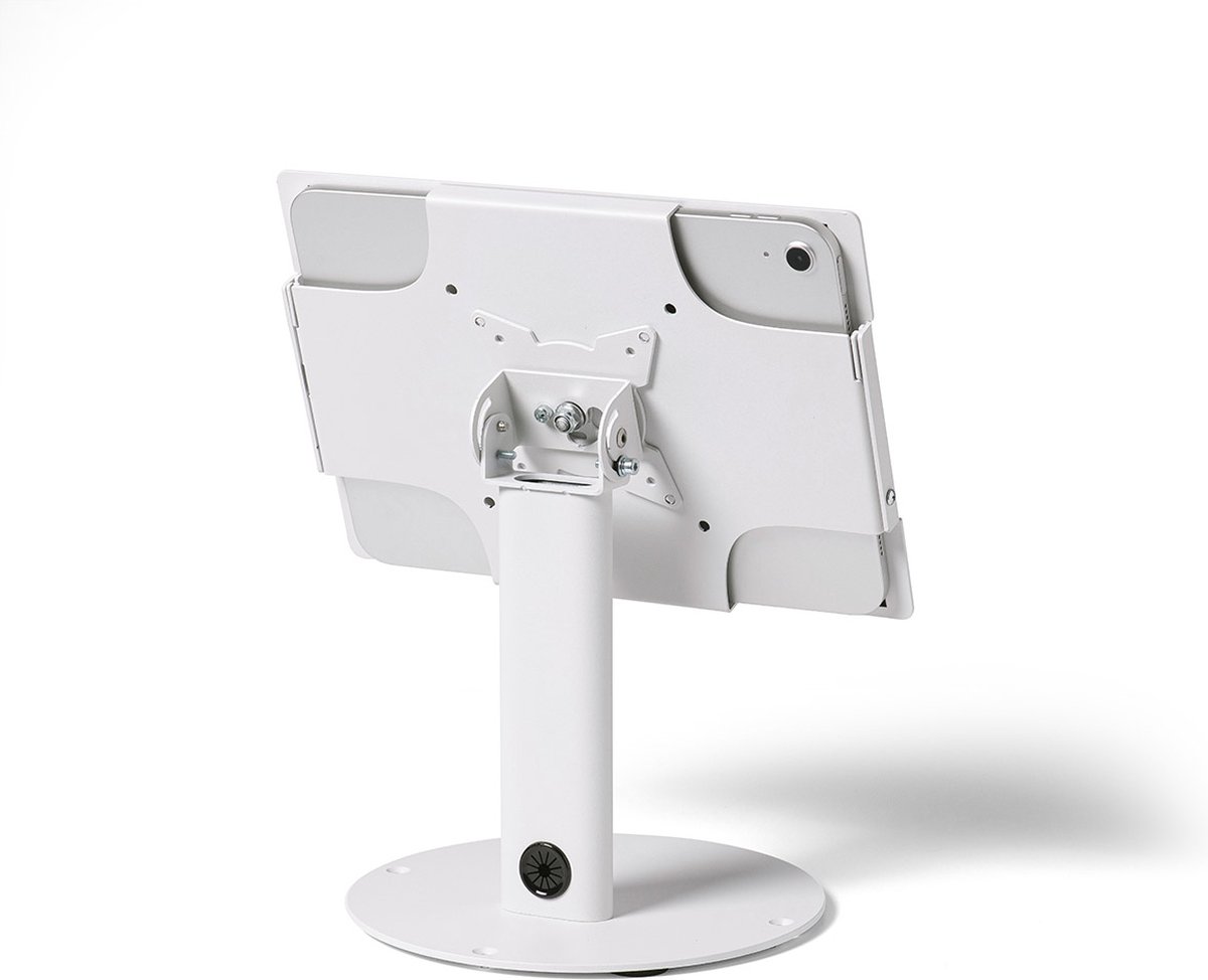 Wandlamp met zwenkbare arm Steinhauer Prestige Chic staal en wit