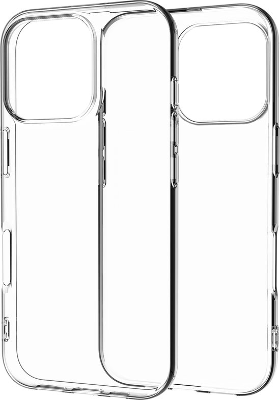 Coque Cazy Soft GRS adaptée à iPhone 16 Pro - Transparente