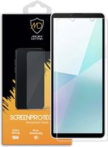 Sony Xperia 10 VI Screenprotector - MobyDefend Case-Friendly Screensaver - Gehard Glas - Glasplaatje Geschikt Voor: Sony Xperia 10 VI