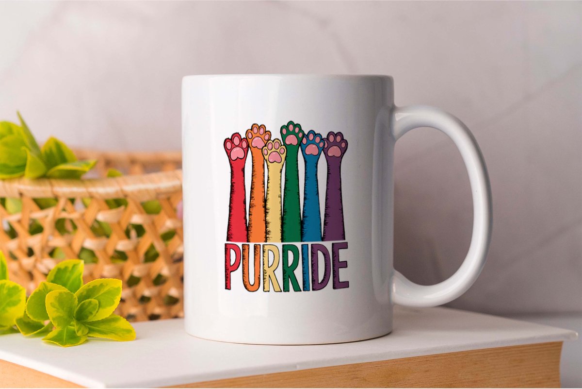 Mok Courage Shine - Pride - LGBT - LGBTQ - LoveIsLove - PrideMaand - LiefdeIsLiefde - Gelijkheid