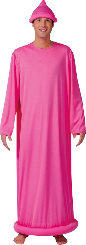Condoom kostuum roze