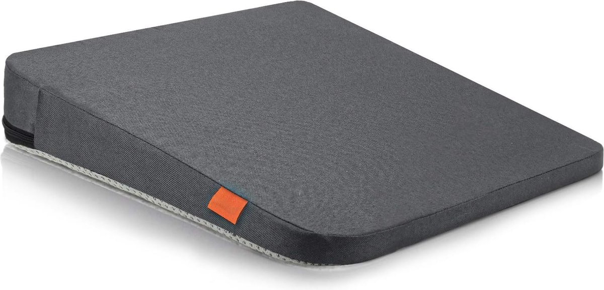 Comfortabel wigkussen auto - Ergonomisch zitkussen auto - Stevig, vormvast - Modern schuimrubberen autostoelkussen, stoelverhoger, stoelhoes auto