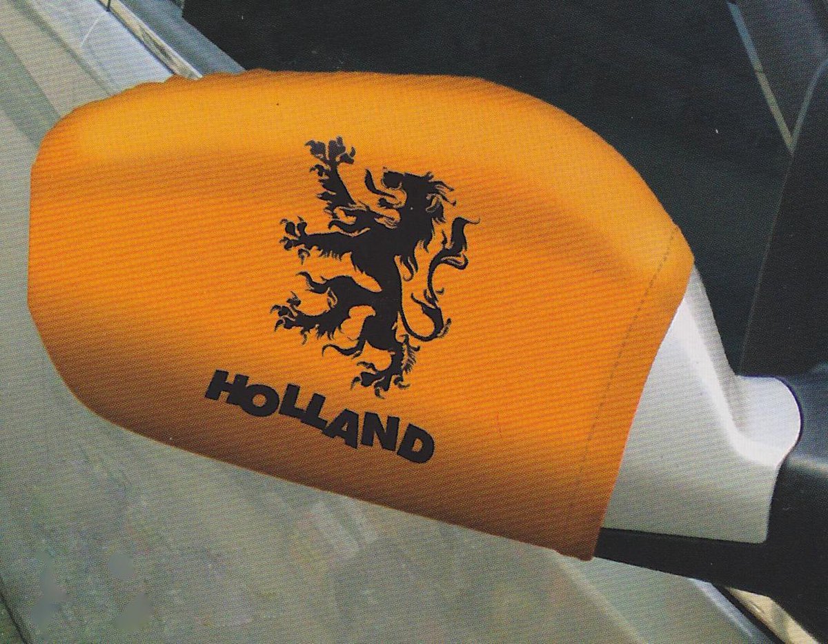 Free And Easy Autospiegelhoesjes Holland Oranje 2 Stuks One-size
