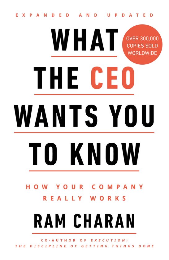 What the CEO Wants You to Know - cover