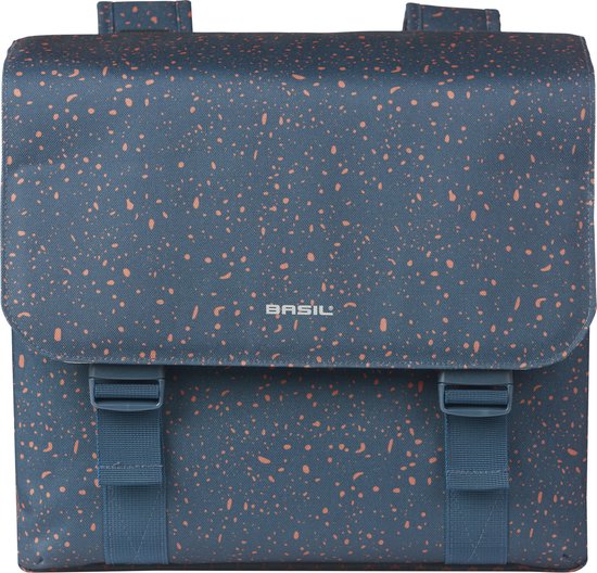 Basil Flair dubbele fietstas, 35L, navy van Basi — afbeelding 2