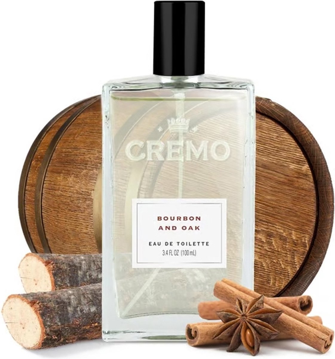 Goedkoopste Cremo Spray Cologne Bourbon & Oak 100 ml