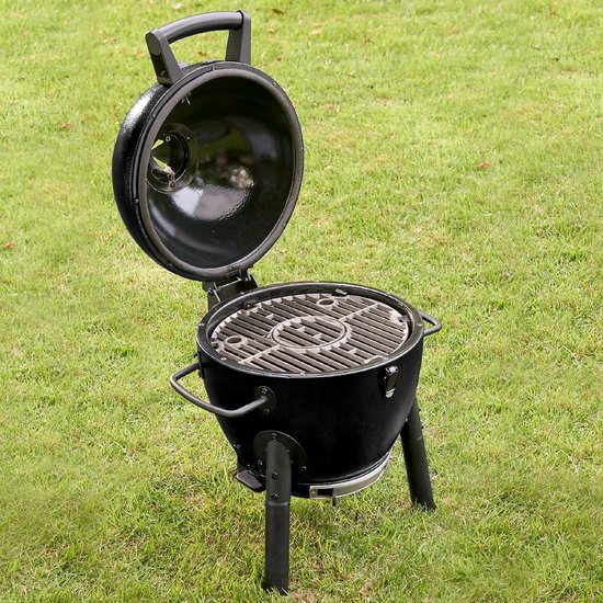 Char-Griller Akorn® Junior 14 Inch Kamado Houtskool BBQ Zwart van Char-Griller — afbeelding 4
