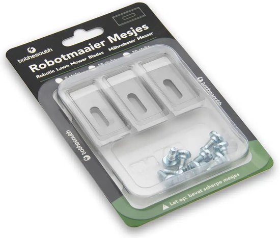 To the South® Endurance Mesjes staal geschikt voor Flymo Robotmaaiers - 30 stuks van To the South — afbeelding 5