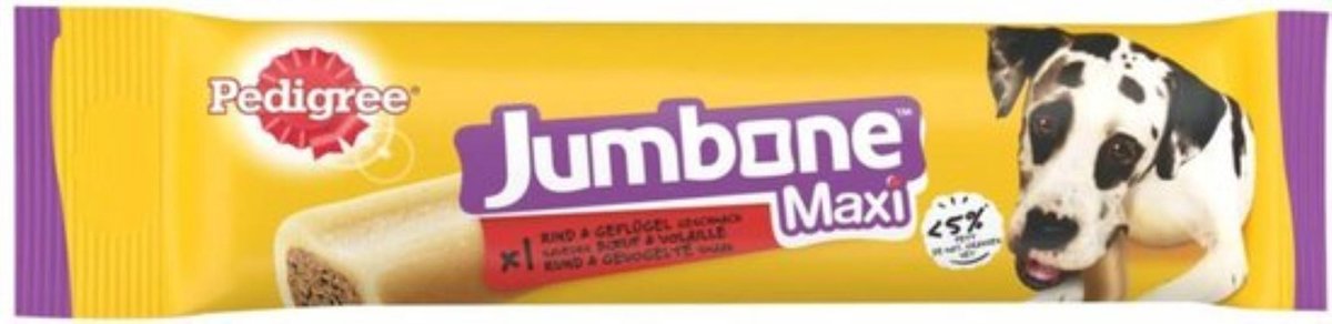 10x PEDIGREE Jumbone maxi rund&gevogelte 1st