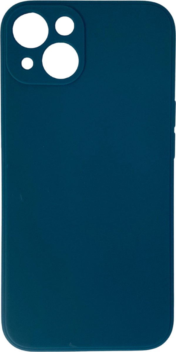 Smartphonehoes - telefoonhoesje - geschikt voor iPhone 13 - oceaanblauw - flexibel
