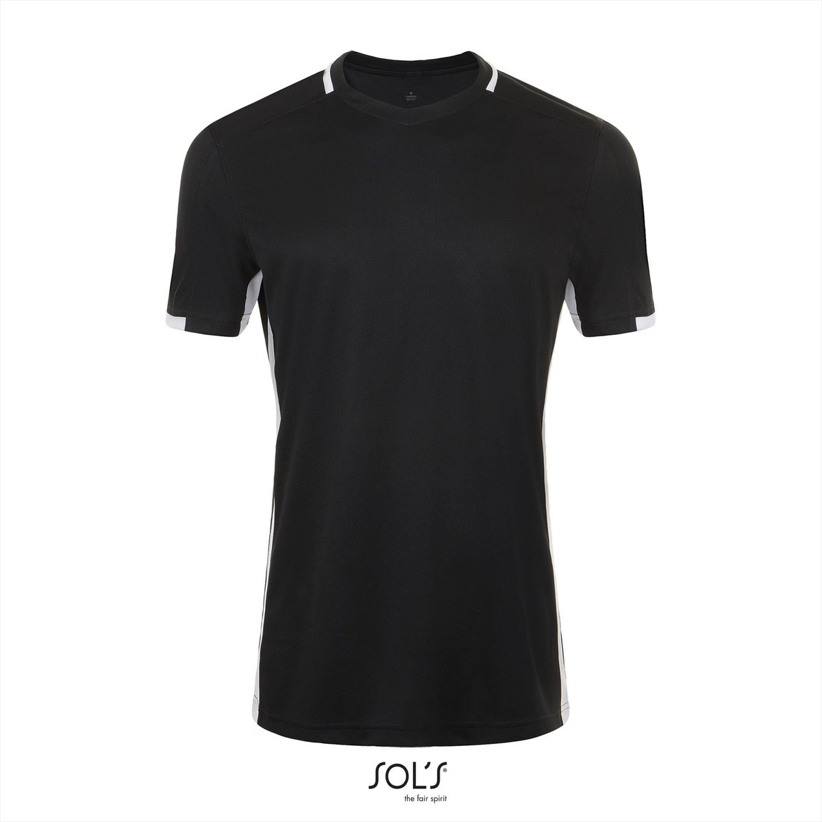 SOL'S Classico Contrast Shirt LT01717 - Black/White - S