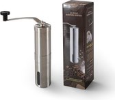 Bol.com Koffiemolen Draagbare Handmatige Roestvrij Staal Koffiemolen - Automatische Instelling Koffiearoma Flexibiliteit aanbieding