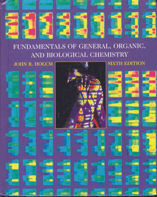 Fundamentals of General, Organic, and Biological Chemistry - cover