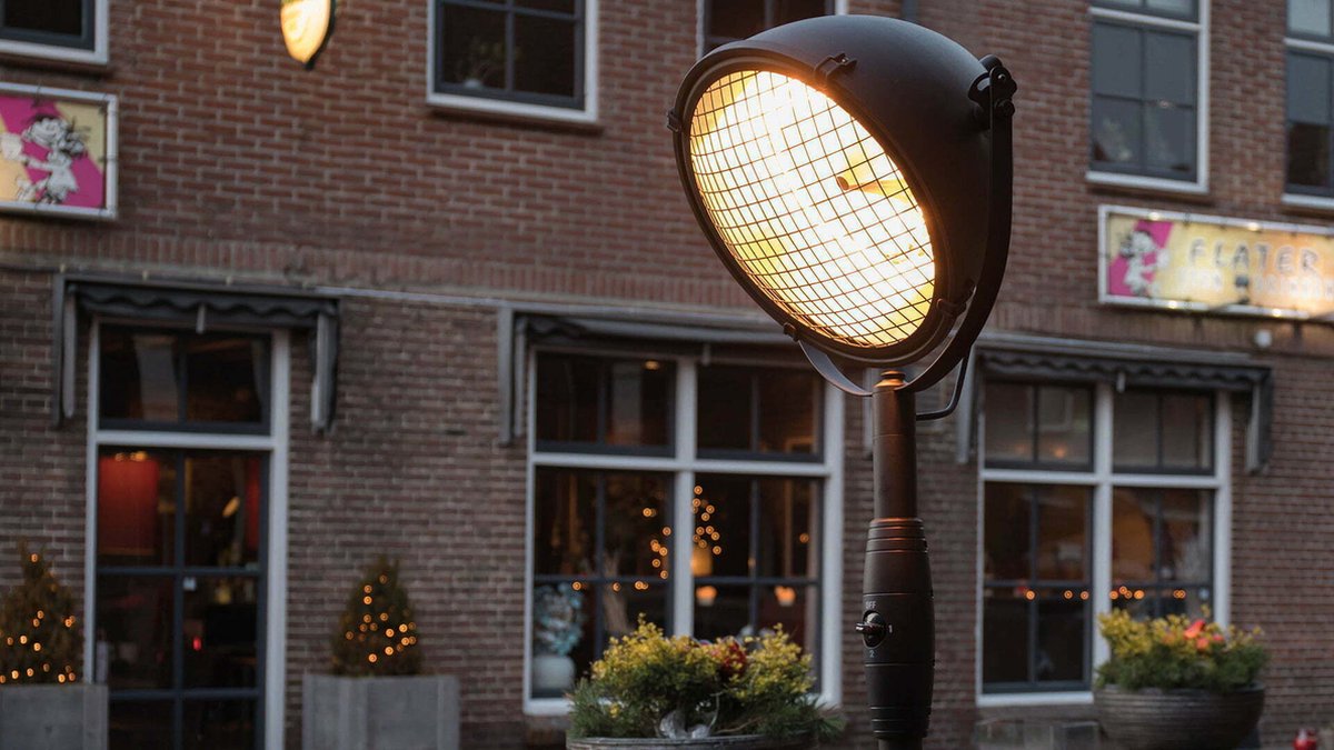 Sunred Indus Bright 2100 W - Freestanding patio heater - Black