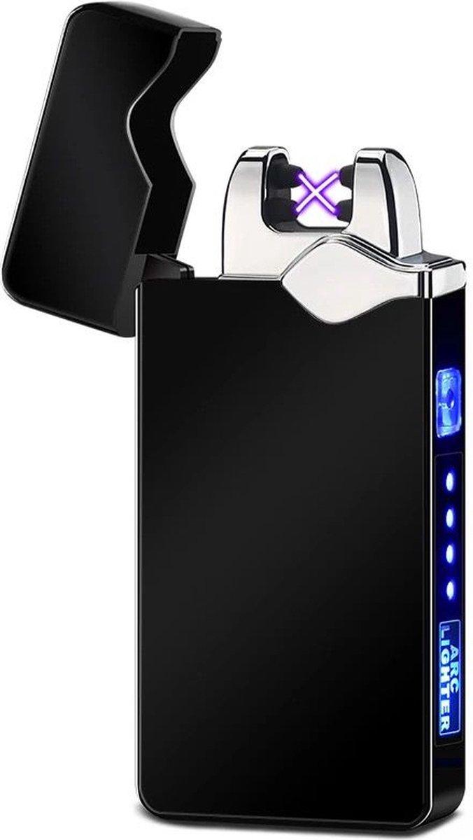 Goedkoopste Giftpoint Aansteker Elektrisch - Aansteker Elektrisch - Oplaadbaar - Aansteker Windproof - Kerstcadeau - Valentijncadeau - Vaderdag Cadeau - Cadeau voor Man - Kerst - Geschenk