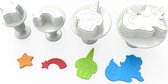 Dekofee Plungers Unicorn set/4