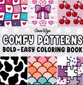 Comfy Patterns Bold-Easy Coloring Book - Coco Wyo - Adult and Kids Coloring Book - Kleurboek voor volwassenen en kinderen