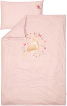Little Dutch Fairy Garden Blossom - Dekbedovertrek - Ledikant 100 x 140 cm - Roze