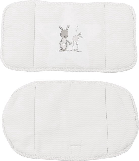 Matelas à Langer Roba Style Avec Visage D'ours - 85x75 - Gris - Matelas