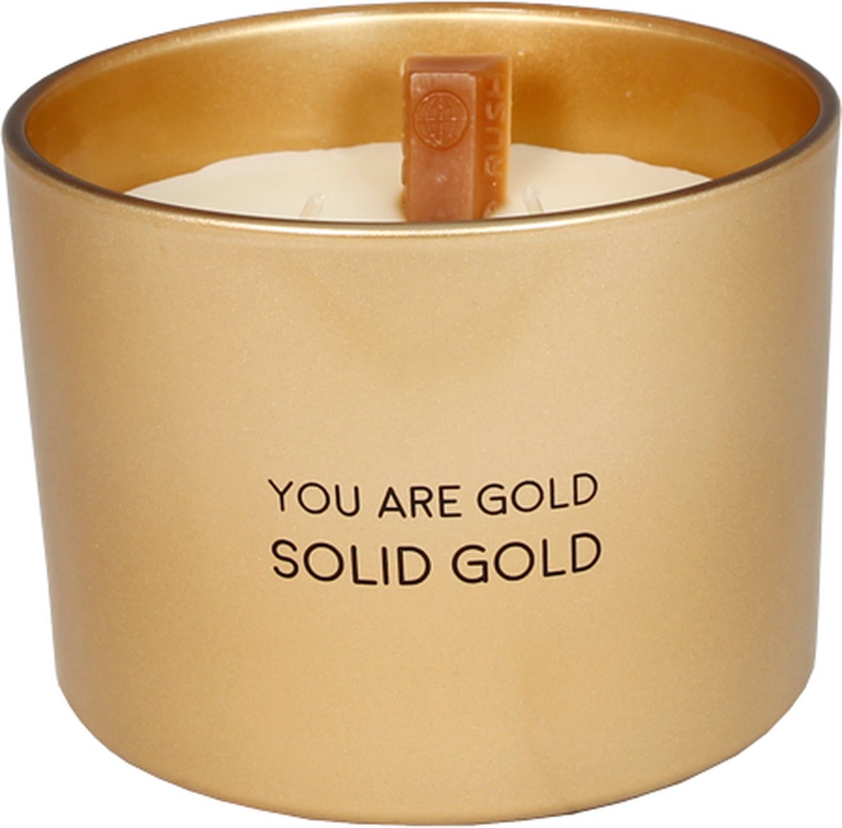 My Flame Lifestyle MY FLAME - Sojakaars - You are gold, solid gold - Silky Tonka - goud - 70 branduren