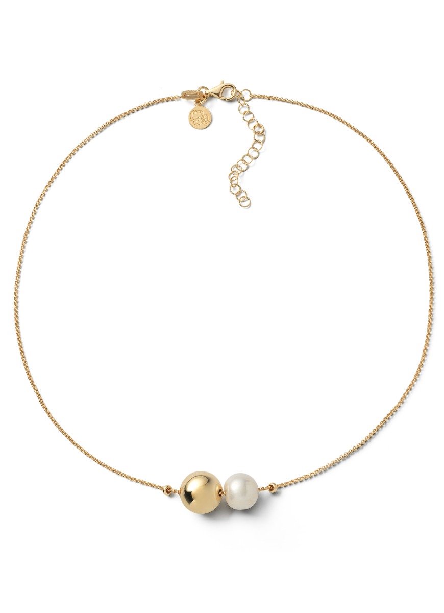 Casa PC.0301.00 Doobie Shiny Goud - Ketting