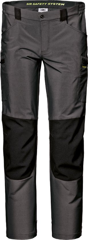 BWOLF Drift Korte werkbroek voor heren, werkbroek, korte werkbroek, ripstop-stof met vele zakken, zwart, 3XL