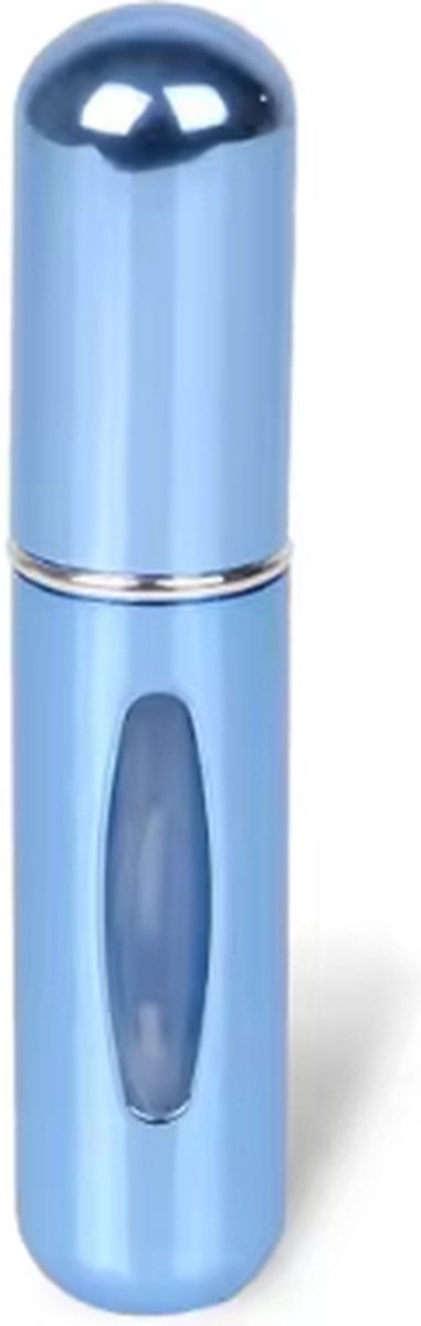 Goedkoopste Scoby - Mini Parfum Flesjes - Navulbare Parfum Flesje - Lipstick Formaat - Travel Atomizer - 2 stuks - Blauw