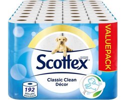 VOORDEELVERPAKKING 192 ROLLEN Page / Scottex 2-Laags WC papier