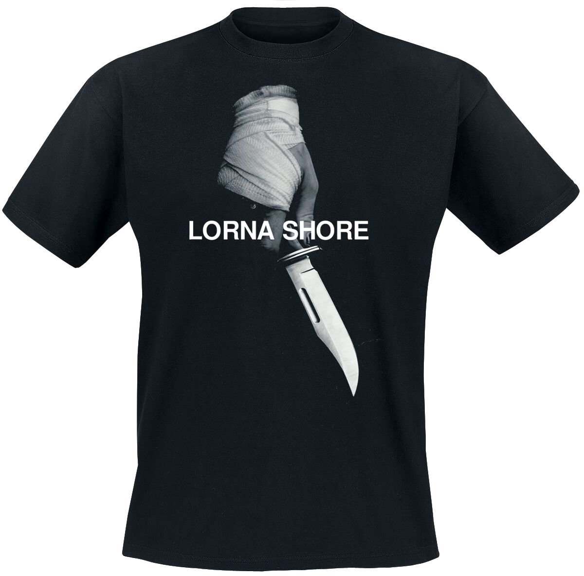 Lorna Shore Blade T-shirt zwart S Katoen Heren - Band merch, Bands