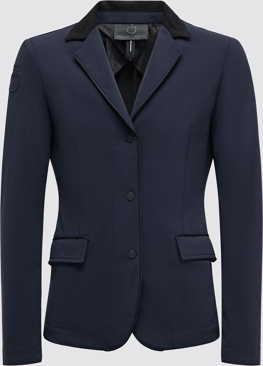 Cavalleria Toscana Meisjes Wedstrijd Jas met rits S Navy