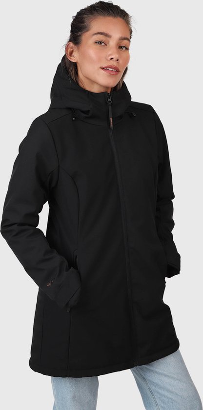 Brunotti Melle Veste Softshell Longue Femme - Zwart -