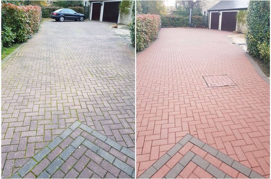 Beton impregneren - Nano coating - Terrastegels impregneren - Dakpannen impregneren - Natuursteen impregneren - Terraseal Pro 25L (150m2)