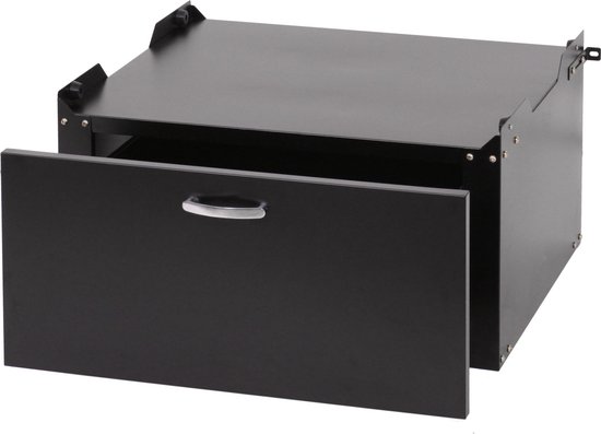 Wasmachine-onderstel met uittrekbare laden, onderstel voor wasmachine en droger, onderbouw