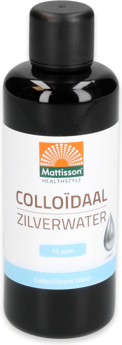 Goedkoopste Mattisson - Colloïdaal Zilverwater 15PPM - 100 Zuiver Gedistilleerd Water - 100 ml
