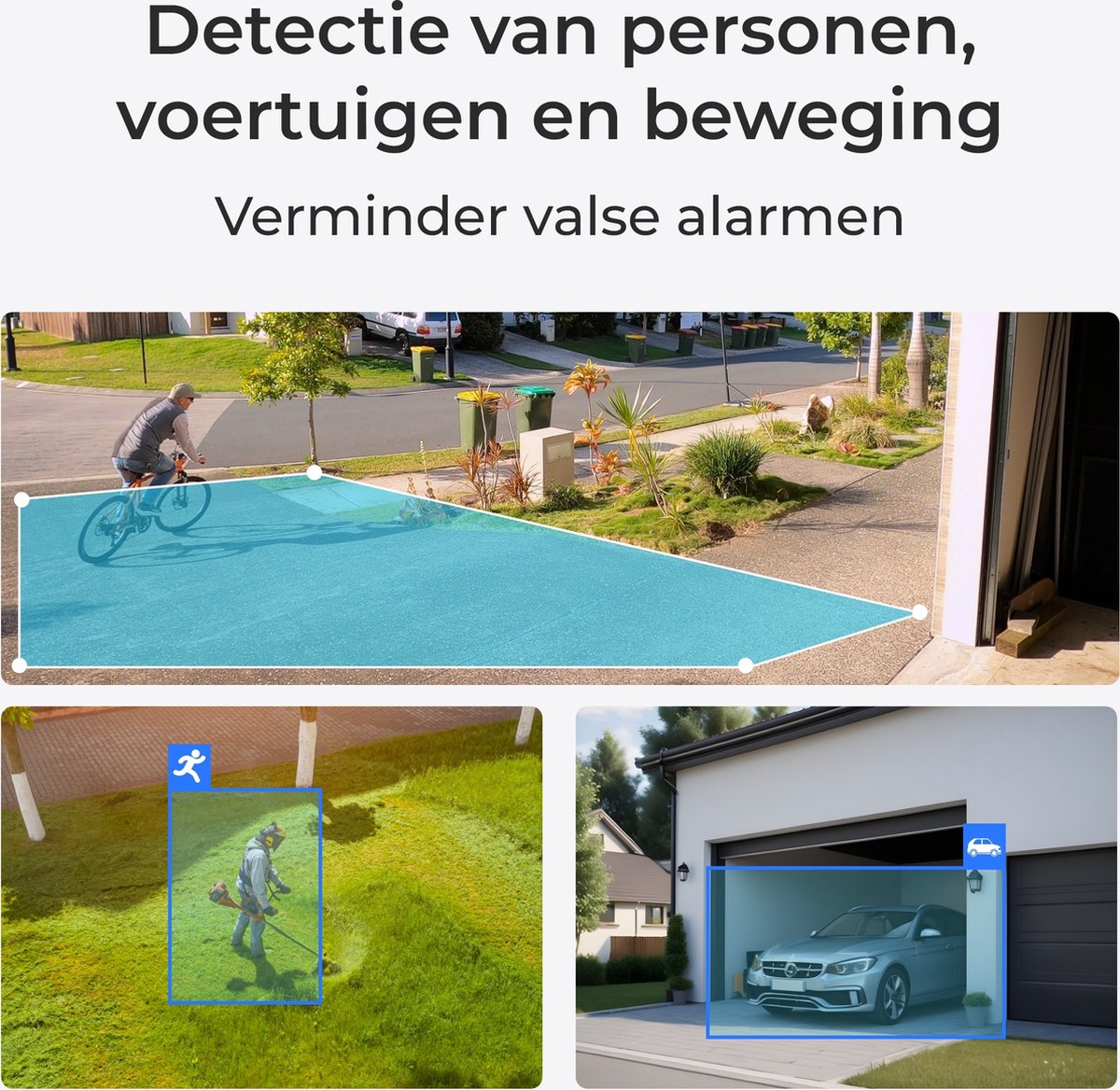 Reolink 4K PoE Kamera Outdoor mit 5X optischem Zoom, IK10 Vandalismusgeschützt Überwachungskamera für Aussen, Personen-/Autoerkennung und Zeitraffer, microSD unterstützt für 24/7-Aufnahme, RLC-842A