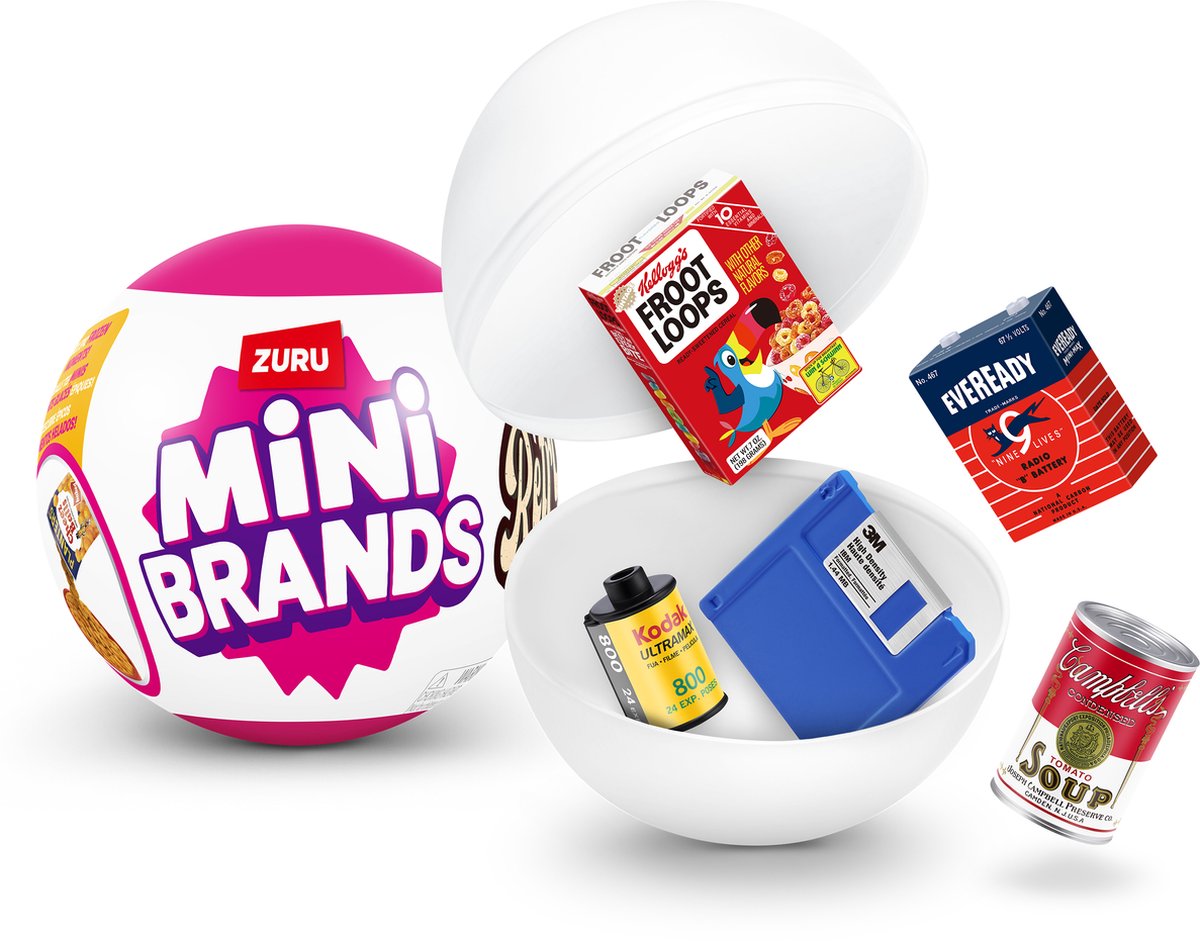 Mini Brands Retro Capsule , 2 stuks van ZURU