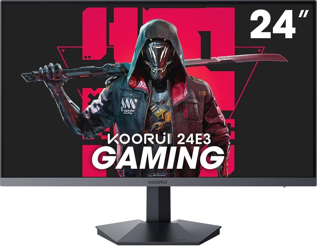24-inch Gaming Monitor 165Hz 1080p IPS - Ultra Slim Frame, VESA Mountable, FreeSync Compatible