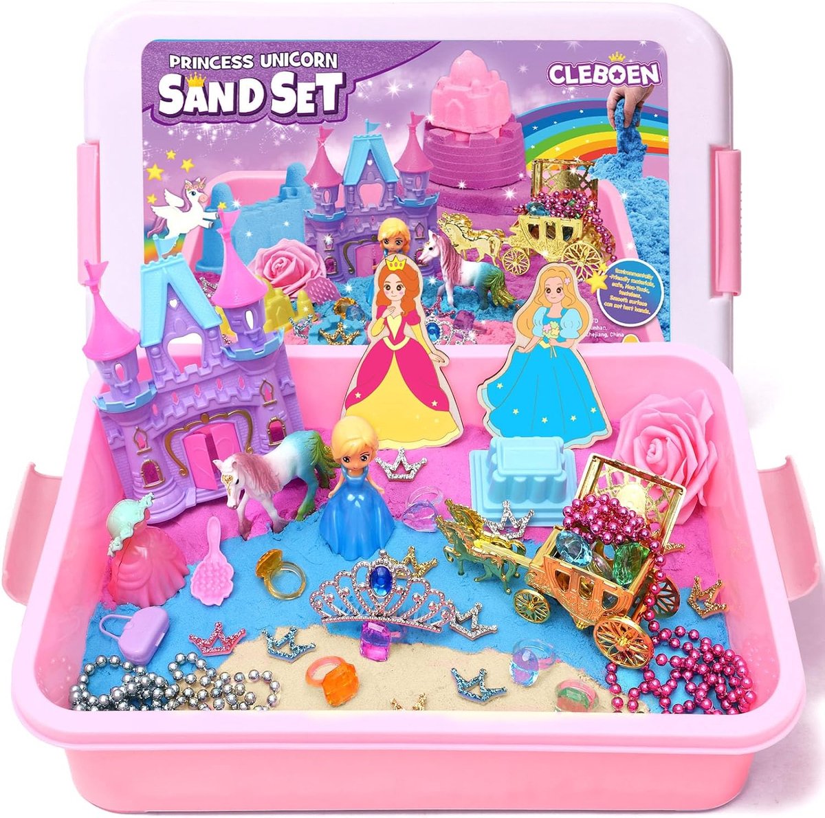 Equivera Kinetisch Zand - Kinetisch Zand voor Binnen - Kinetisch Zand Speelgoed - Cadeau voor Kinderen - Magisch Zand
