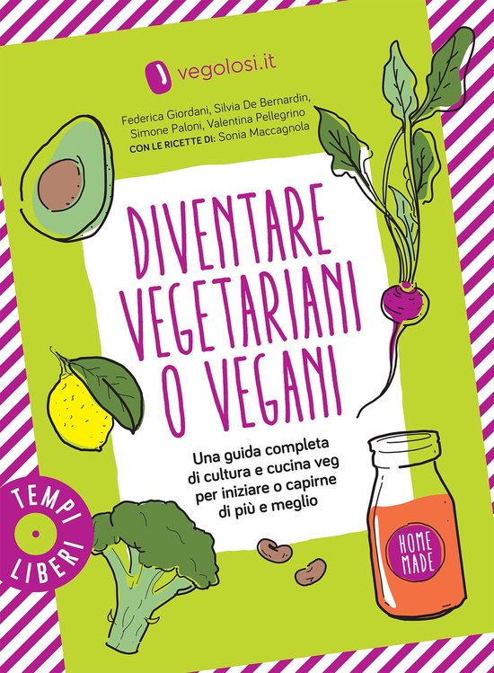 Diventare vegetariani o vegani - cover