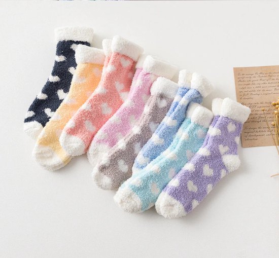 Sandsuced Dames Fuzzy Sokken Warm Fluffy Cozy Winter Huissokken Dikke