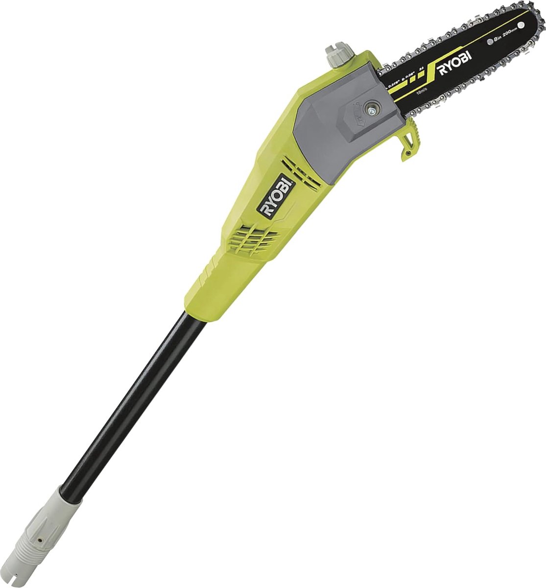 Elektrische hoogdaktezaag 750 W met ergonomisch handvat en verlenging 270 cm