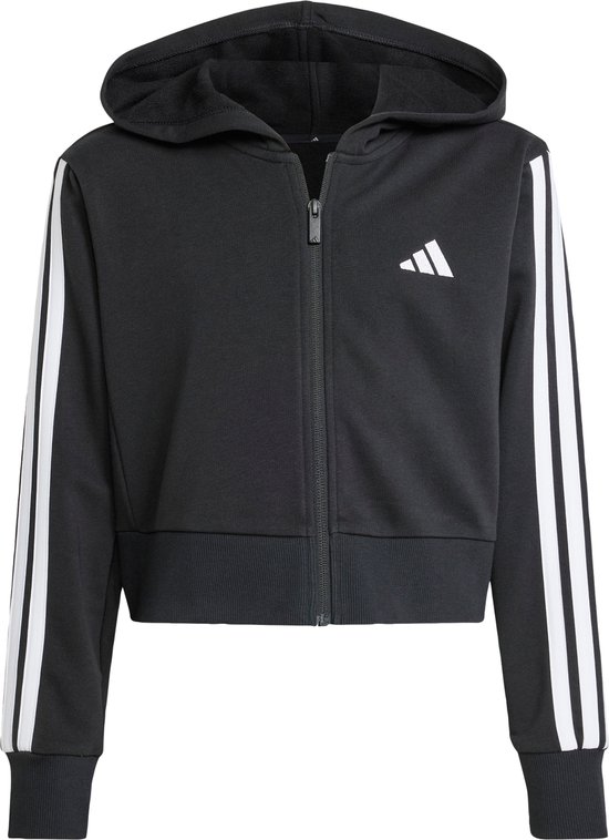 adidas Sportswear Veste à capuche entièrement zippée Essentials Enfants - Enfants - Noir - 128