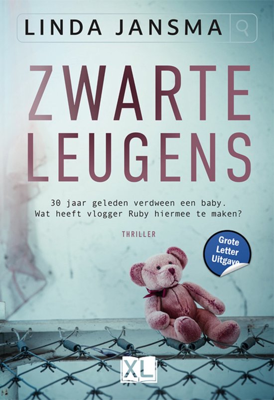 Zwarte leugens - Grote Letter Uitgave - cover