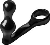 Penisring met spits en anale plug