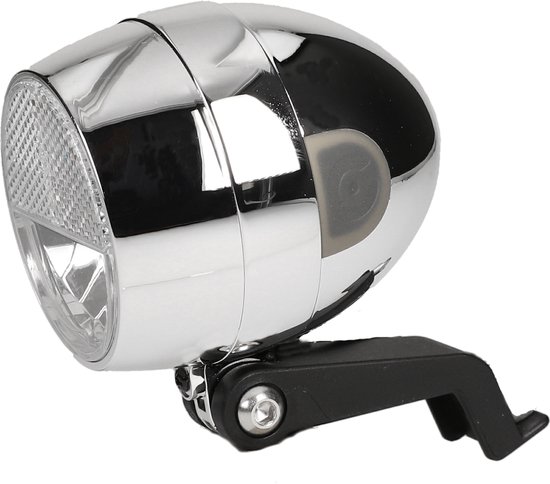 Fiets Cortina koplamp Amsterdam dynamo chroom — afbeelding 2