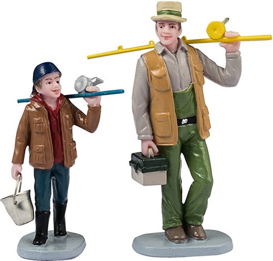 Lemax - Fishin‘ Time - Set van 2