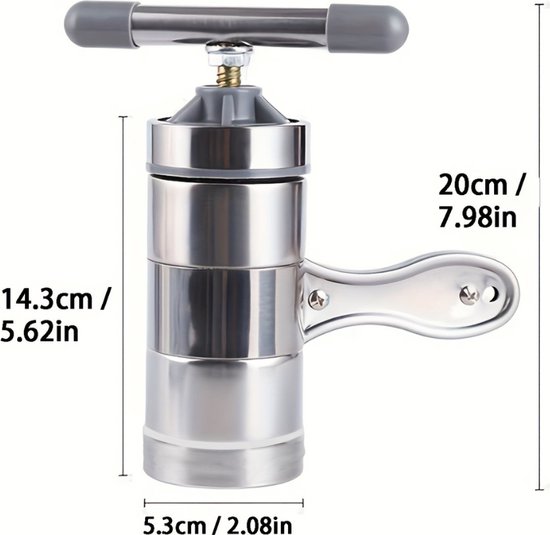 Bovista Pastamachine - Pastamaker - Noodles - Spaghetti - Keukenmachine van Bovista — afbeelding 3