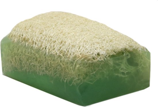 Natuurlijke pompoenvezel Aloë Vera zeep - 100 % Handmade - Loofah Soap